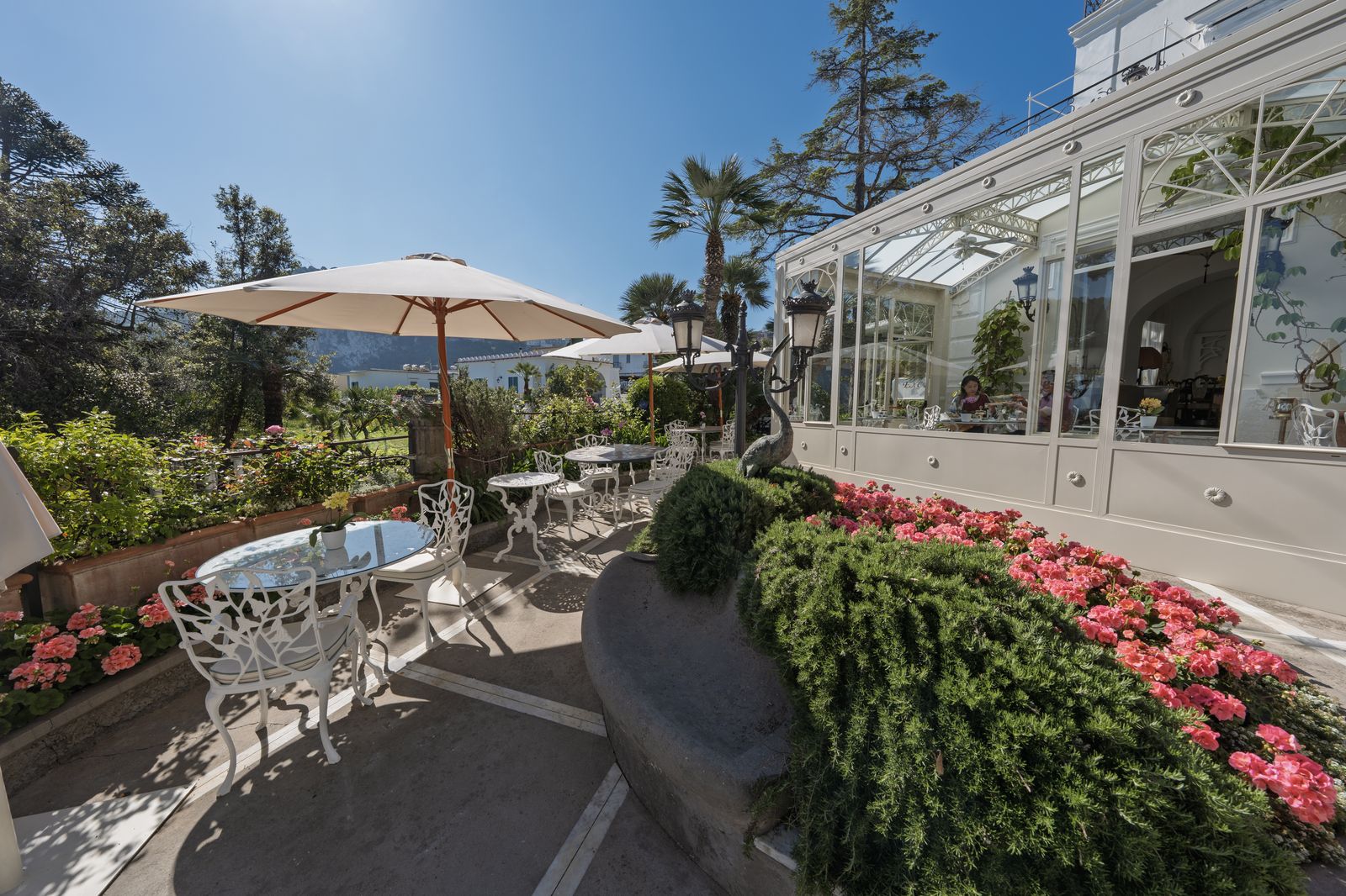 Terrazza tra il verde, Belle Époque